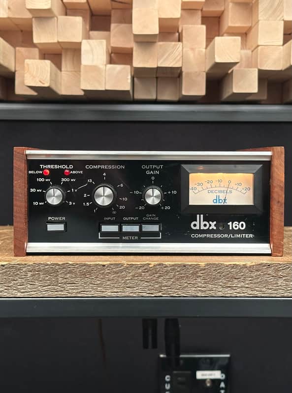 Vintage dbx 160 VU Compressor / Limiter. DBX160. Classic! image 1