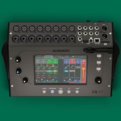 Allen & Heath CQ-18T Digital Mixer with 7" Touchscreen WiFi and Bluetooth Connectivity image 6