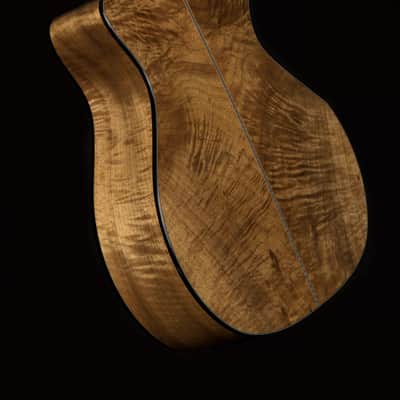 Cort GOLDEDGENAT Gold Series Venetian Cutaway Auditorium Body 6-String Acoustic-Electric Guitar w/Hard Case image 2