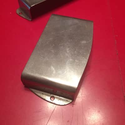 Gibson Thunderbird 1960's-70's Nickel Bridge and Pickup Covers image 1