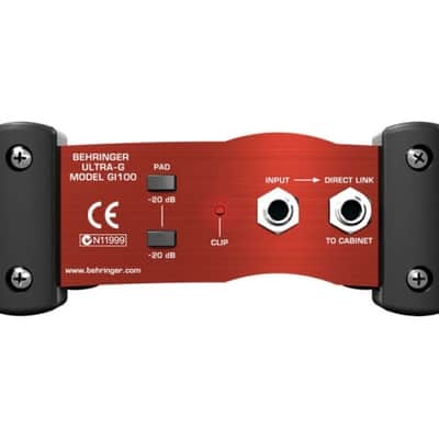 BEHRINGER GI100 ULTRA-G DI-BOX ATTIVA + SIMULATORE CABINET 4X12" image 2