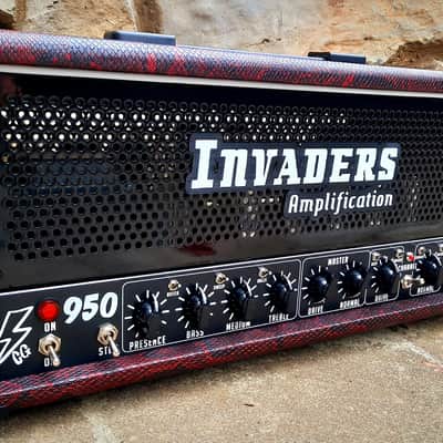 Invaders Amplification - Serie 9 - 950 Bad’As - 50W High Gain EL34 - Black Taurus image 12