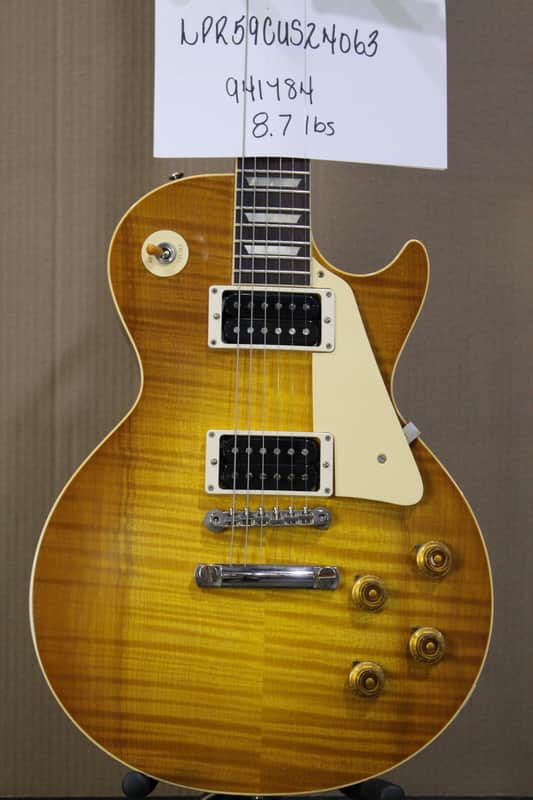 Gibson Custom Shop Murphy Lab Light Aged 1959 Les Paul Standard Reissue - Vintage Lemon Fade w/OHSC (LPR59CUS24063) image 1