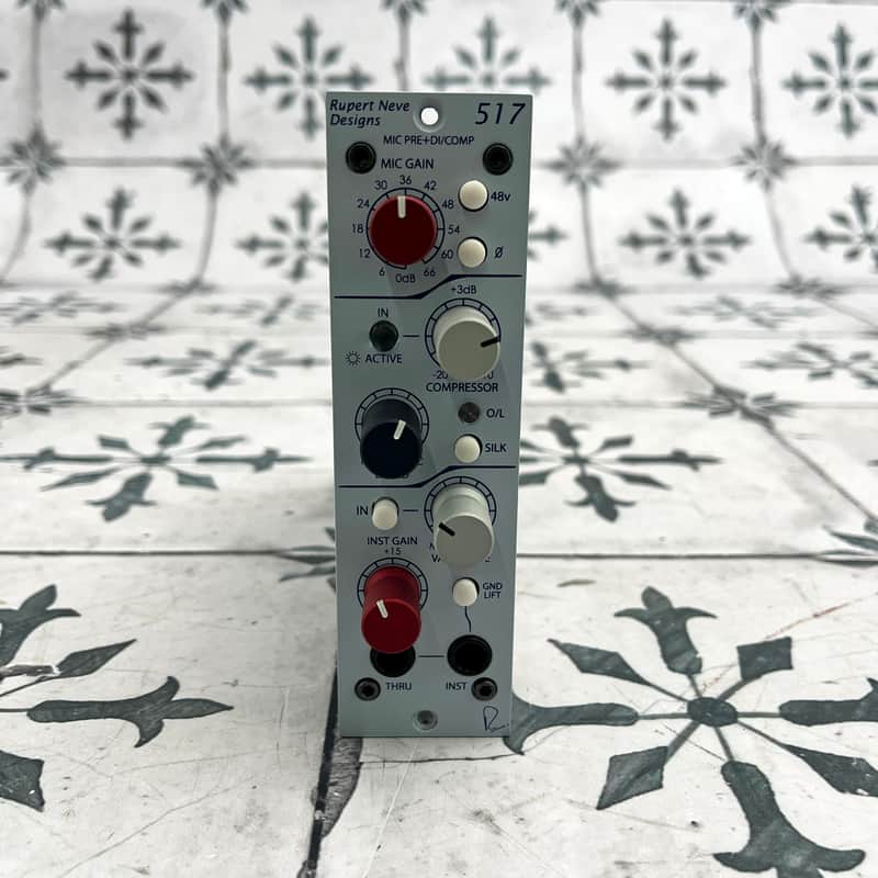Rupert Neve Designs Portico 517 500 Series Mic Pre / Compressor Module image 1