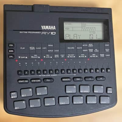 Yamaha RY10 1992 Black Rhythm Programmer Drum Machine image 14