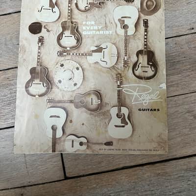 Circa 1963 Fender Dealer Letter and Regal Catalog Rare Collector Vintage Pre CBS image 10