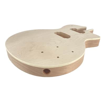 Les Paul Style Electric Guitar HH Body, Mahogany image 4