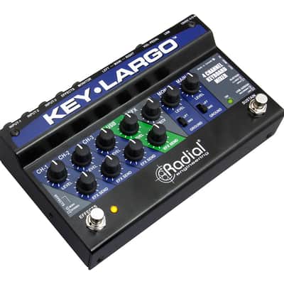 Radial Key-Largo Keyboard Mixer w/FX +Balanced Direct Box DI Output PROAUDIOSTAR image 3