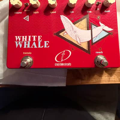 Crazy Tube Circuits White Whale Analog Spring Reverb / Tremolo 2018 - Present - Red Bild 1