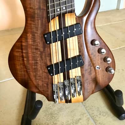 Immagine Little guitar works Torzal twist 5 string thru neck bass 2015 Natural - 18
