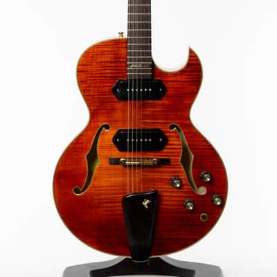 Eastman AR380CE John Pisano Signature Archtop 2016 Honeyburst image 2
