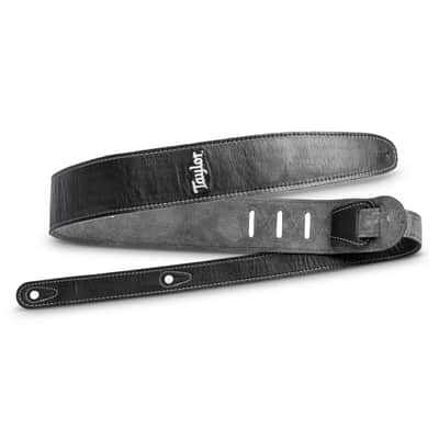 Taylor 2.5" Leather / Suede Strap - Black image 1