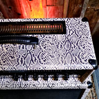 Mesa Boogie Stiletto Trident II Head and 4x12" Cabinet -2011-2012- Snakeskin - Ultra Rare image 14