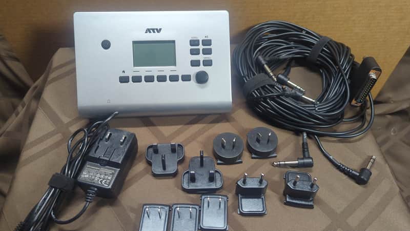 ( Registered )  ATV xD3 Drum Module with Power Supply and Adapters, Cable Harness image 1