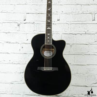 PRS SE Angelus A20E Acoustic-electric Guitar Black Top w/ Bag image 3