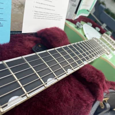 ✮ULTRA RARE✮'15 Gretsch G-6134 Double Cut PENGUIN Ltd ✮BROADWAY JADE✮1 of 25✮Jet image 5