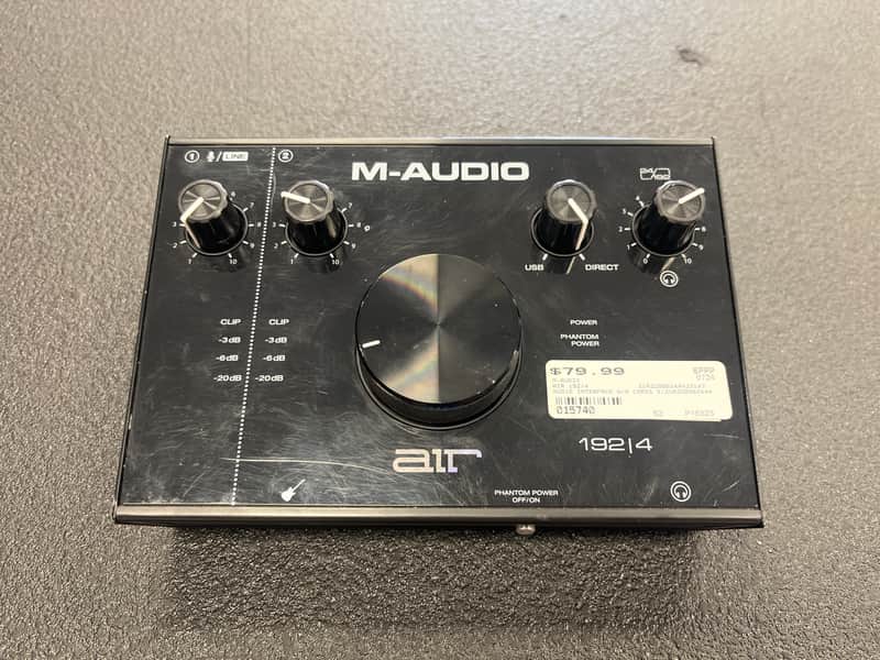 M-Audio AIR 192|4 USB Audio Interface - Black image 1