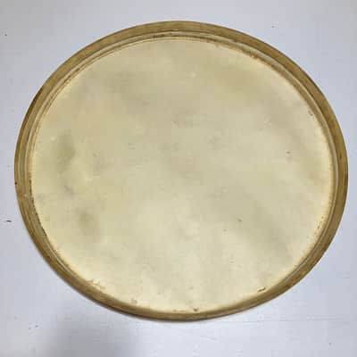 WFL 20” calf skin bass drum resonant head 1950’s - Calf skin image 2