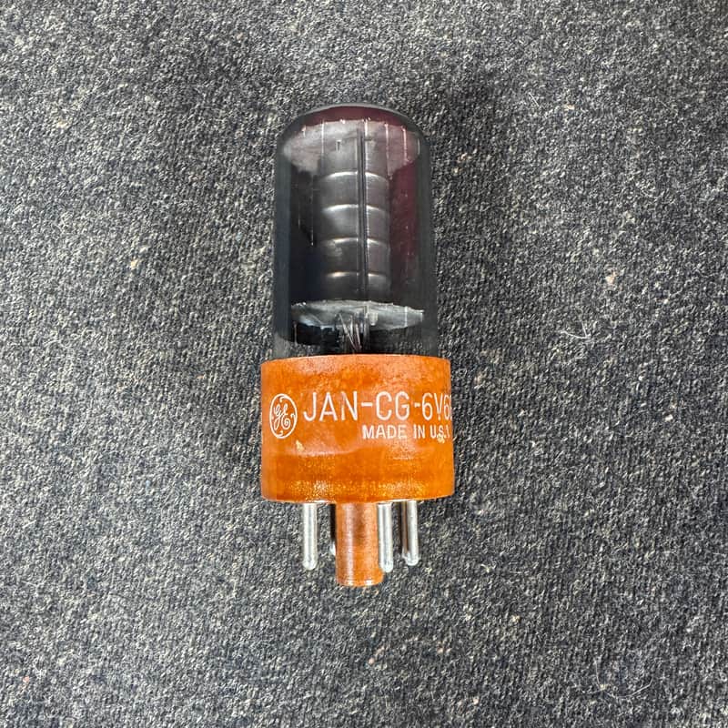 Vintage GE JAN 6V6GTY Single Amplifier Power Tube 6V6 General Electric #239 image 1