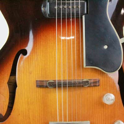1953 Guild X-300 Semi-Hollow AE New York Factory OHSC image 2