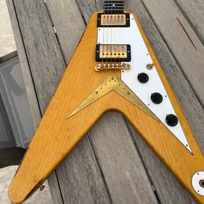 Gibson 1958 Murphy Aged Flying V Limited Edition 2021 - Korina aged image 2