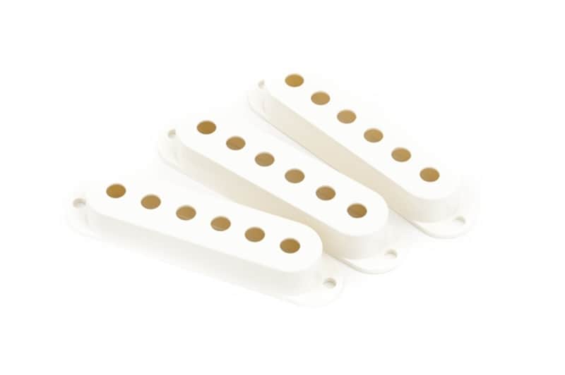 Fender 005-6251-049 American Standard Stratocaster Pickup Cover Set ('09 - '18) image 1