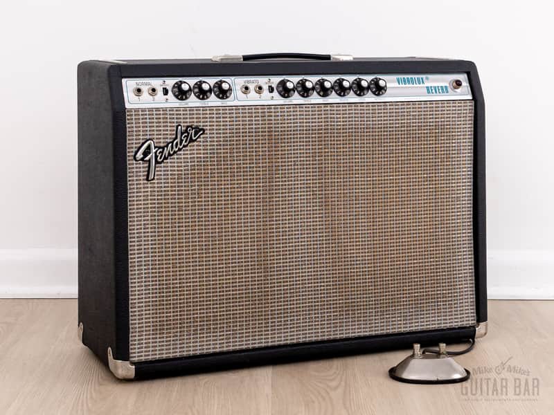1976 Fender Vibrolux Reverb Silverface Vintage Tube Amp 2x10 w/ CTS Alnico, Ftsw image 1