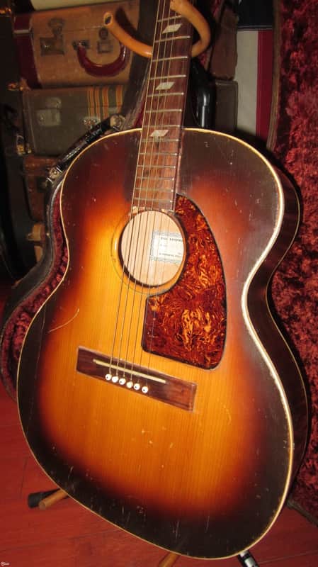 1953 Epiphone FT-79 Acoustic Flattop Sunburst image 1