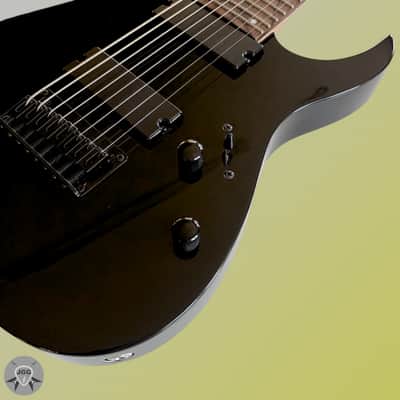 Ibanez RG8 Black 8-String – 2016 - Mahogany Body - Very Good+ Condition image 6