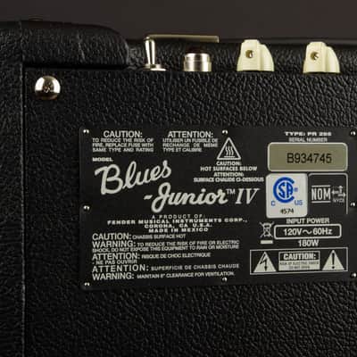 Fender Blues Junior IV Black imagen 7