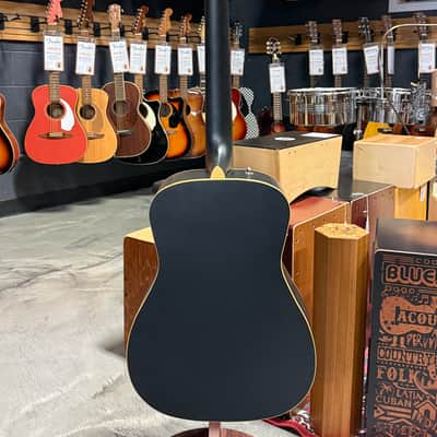 Fender electric-acoustic guitar "Joe Stummer Campfire", Black Matte - Open Box image 2