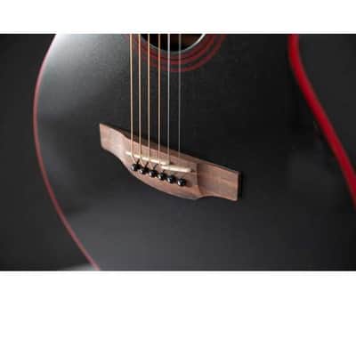 Guitare Folk Electro Takamine GF49CE-CB - FX Cutaway Cosmic Black Sparkle image 4