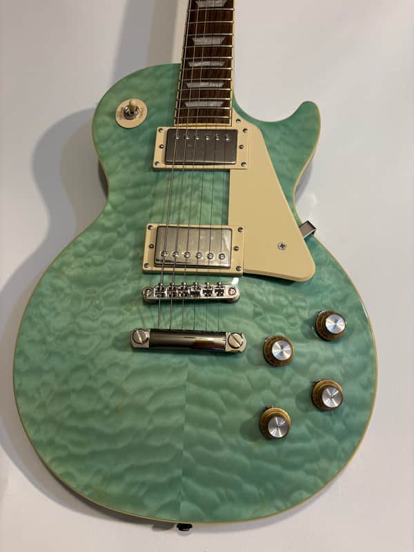 Epiphone Les Paul Standard 60s Quilt Top Limited-Edition 2026 - High Gloss - Translucent Blue