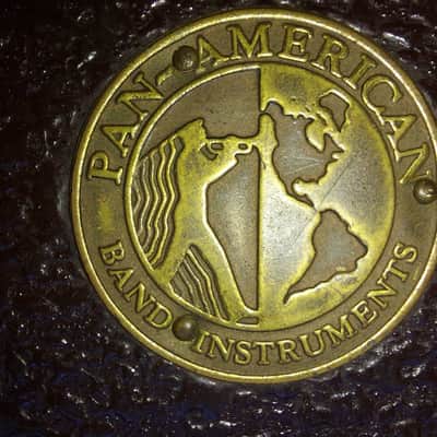 Vintage Pan American Trombone, USA, with case/mouthpiece, Good condition image 9