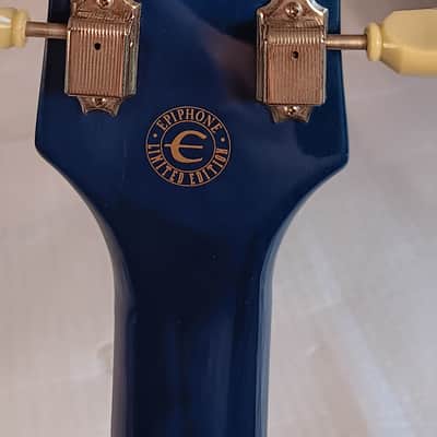 Epiphone Les Paul Standard Limited Edition 1997 - Transparent Blue image 13