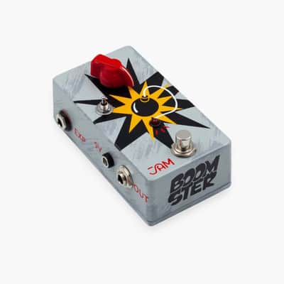 JAM Pedals Boomster MK2 - Graphics. Boost + Volume Control via Exp Pedal Input. NEW, (Authorized Dealer) image 1