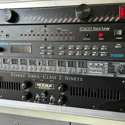 Mesa Boogie Mesa Boogie TriAxis + 2:90 + EV 2x12 + FULL Rack System – Complete Pro Rig (Rectifier Mod) Late 90's image 3