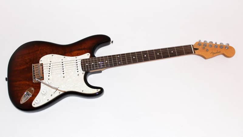 Fender Special Edition Koa Stratocaster Electric Guitar w/ Gigbag image 1