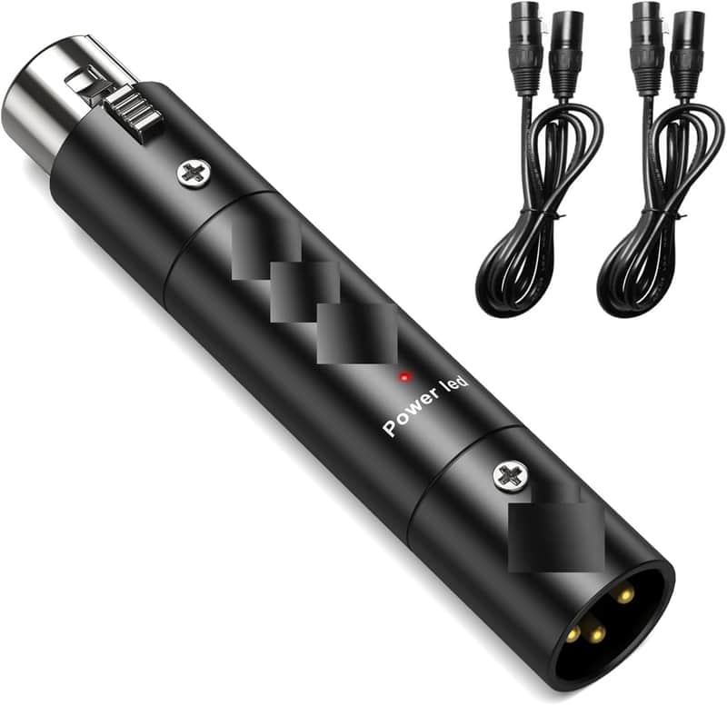 Microphone Preamp with 28dB Gain for Mic Booster Preamplifier for Dynamic and Passive Ribbon Microphones image 1