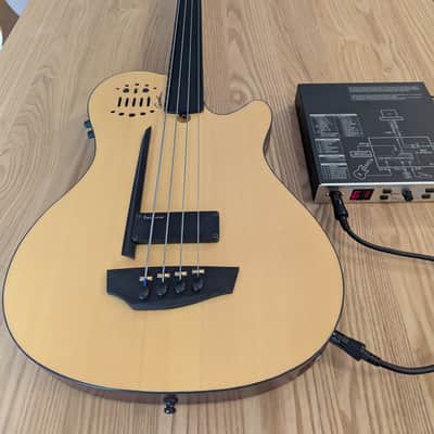 Godin A4 Ultra Fretless 2000s - Natural image 1