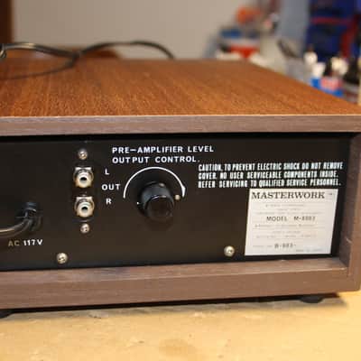 Restored Masterwork M-8003 8 track player image 10