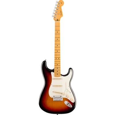 Fender American Ultra Luxe Vintage 50s Stratocaster MN 3-Color Sunburst - Electric Guitar image 1