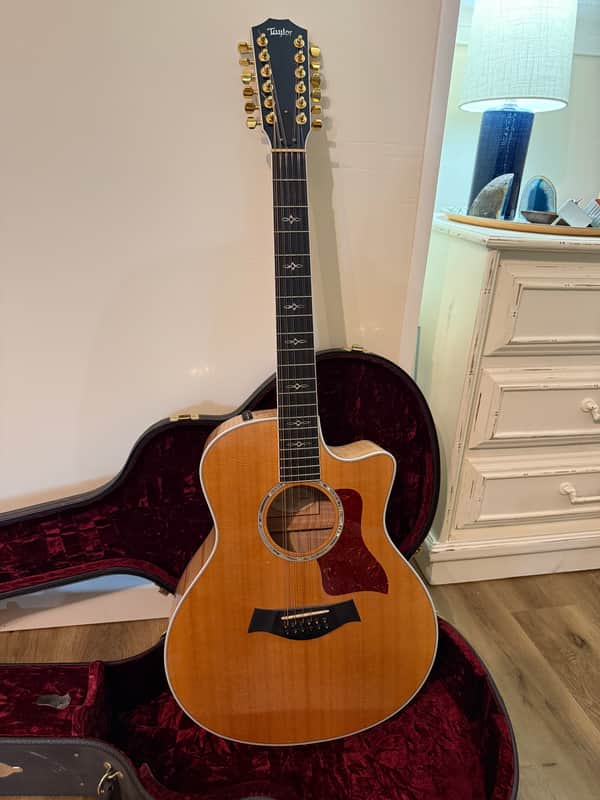 used 2011 Taylor 656ce 12 String Acoustic in Very Good Condition with OHSC image 1