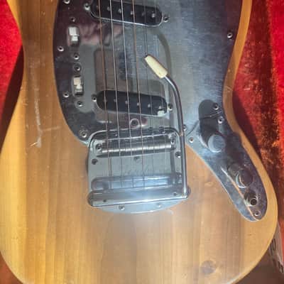 Fender Mustang 1960s - Blonde original image 2