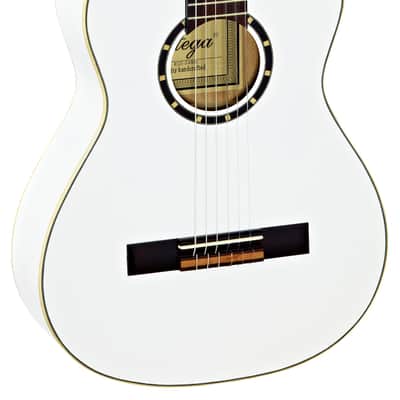 ORTEGA R121-3/4WH Konzert-Gitarre 3/4 inkl. Gigbag weiss image 2
