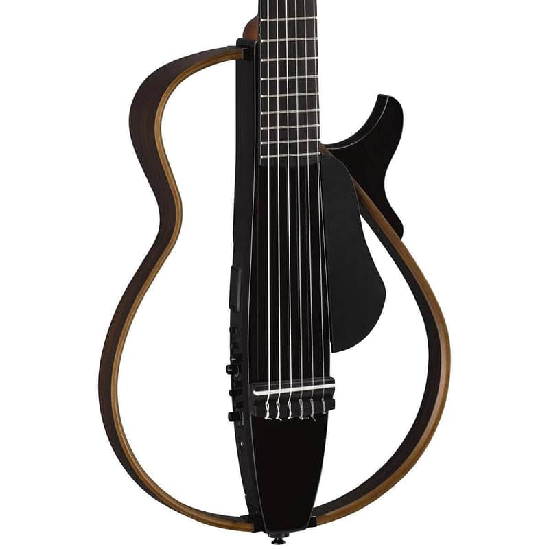 SLG200N Nylon String Silent Guitar Black image 1