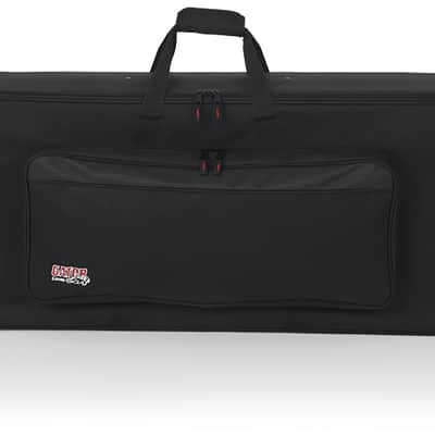 Gator EPS Foam Lightweight Case with Wheels for 76-Note Keyboards GK-76 image 2