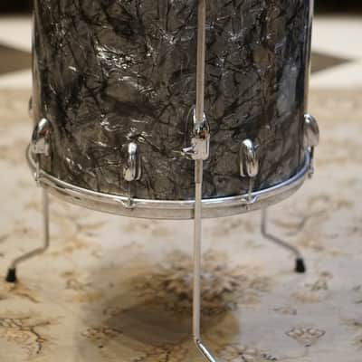 Slingerland 1958 12/16/20 Black Diamond Pearl Drum Set image 7
