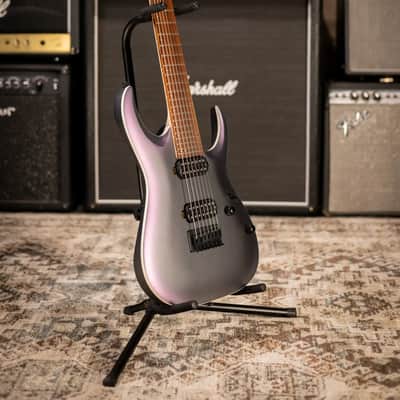 Ibanez RGA742EXBAM 7-String Electric Guitar - Black Aurora Burst image 11