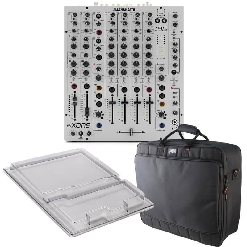 Allen & Heath XONE:96 Mixer, Gator Bag and Decksaver Bundle image 1